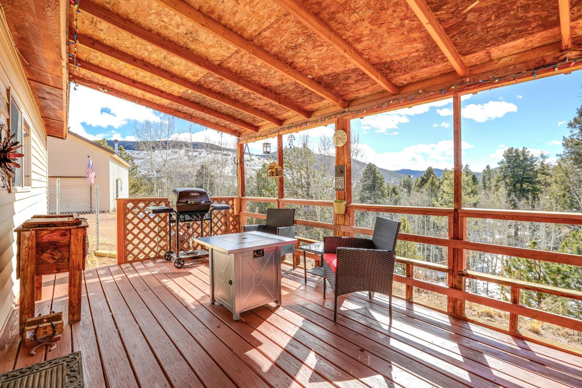 Colorado Vacation Rental With Deck And Mtn Views Cripple Creek Exteriör bild
