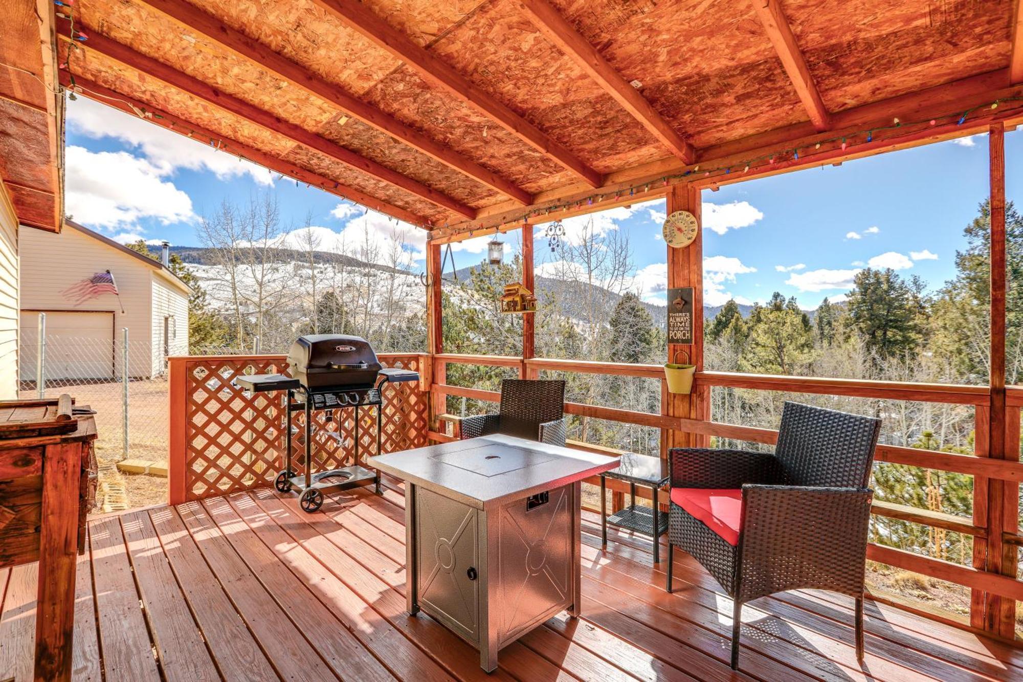 Colorado Vacation Rental With Deck And Mtn Views Cripple Creek Exteriör bild