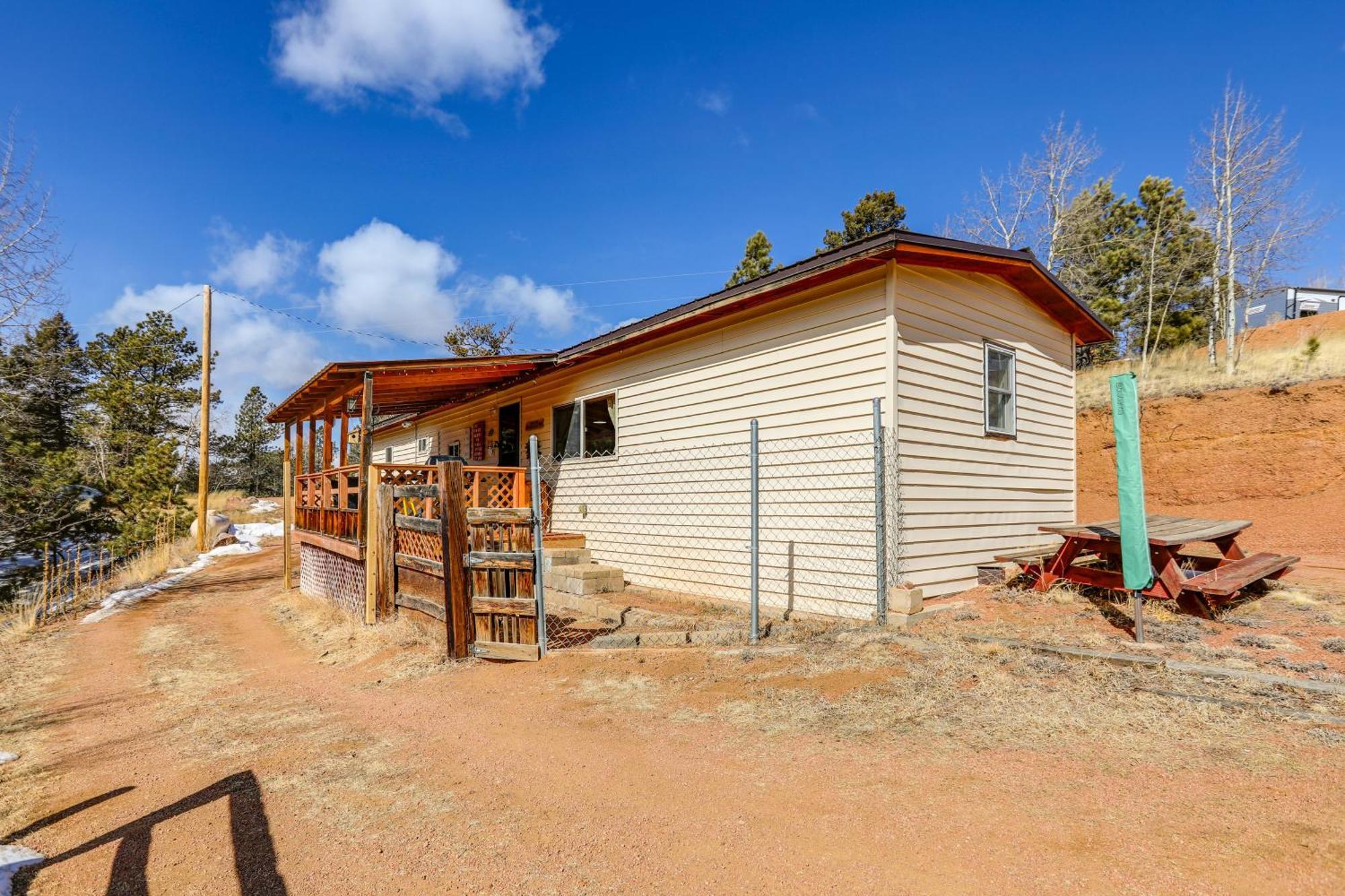 Colorado Vacation Rental With Deck And Mtn Views Cripple Creek Exteriör bild